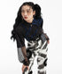 Sleeve Mesh Blouse